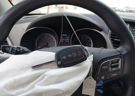 2015 Hyundai Santa Fe Sport 2.4L z USA, uszkodzony, nr VIN 5XYZU3LB2FG285801